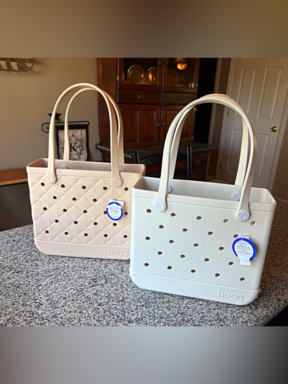 ♥️💖 BOGG BAG Quilted Baby Bogg Cream NWT Mother’s Day Wedding Graduation Gifts - Picture 9 of 9